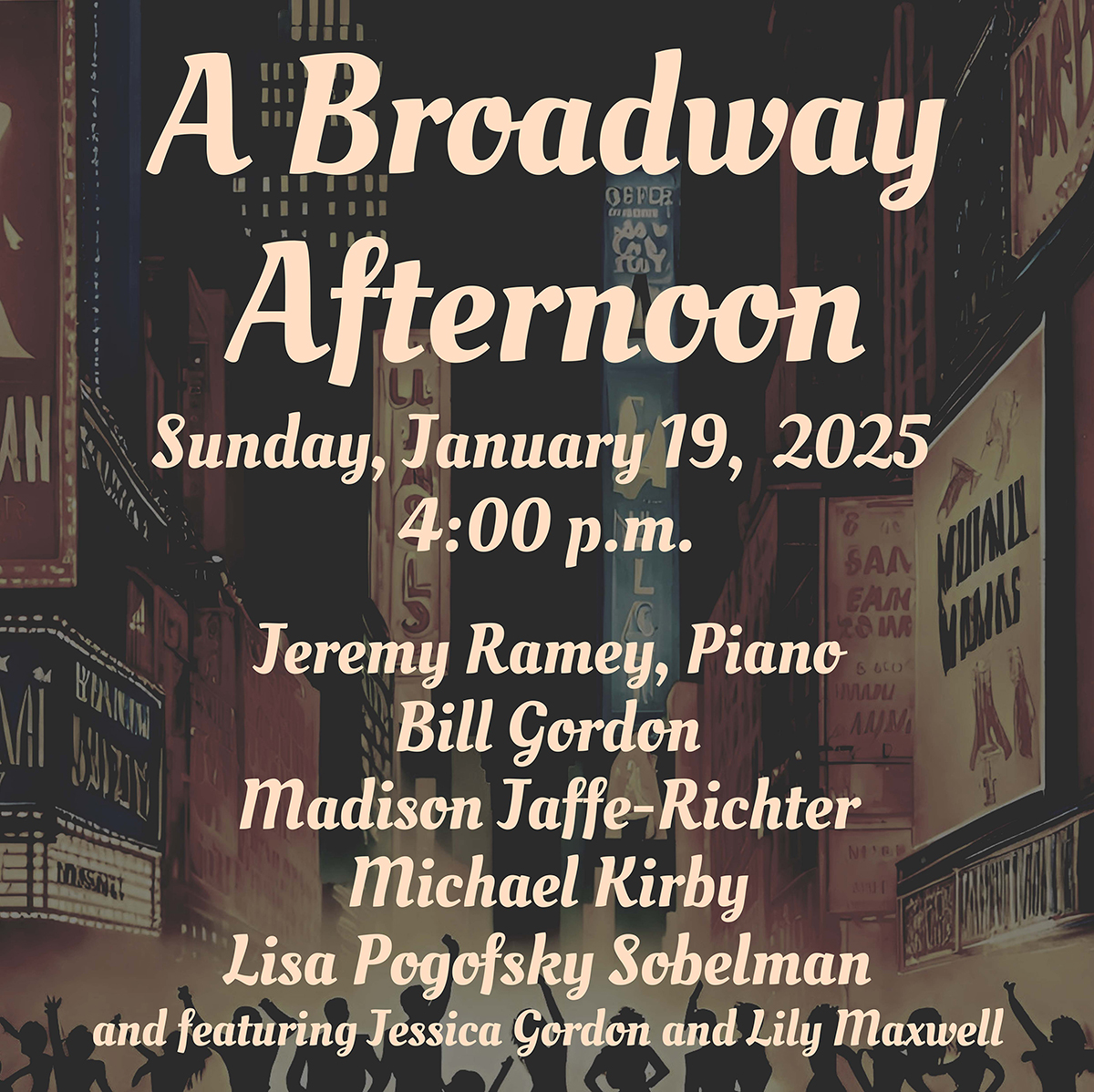 Concert Series: A Broadway Afternoon